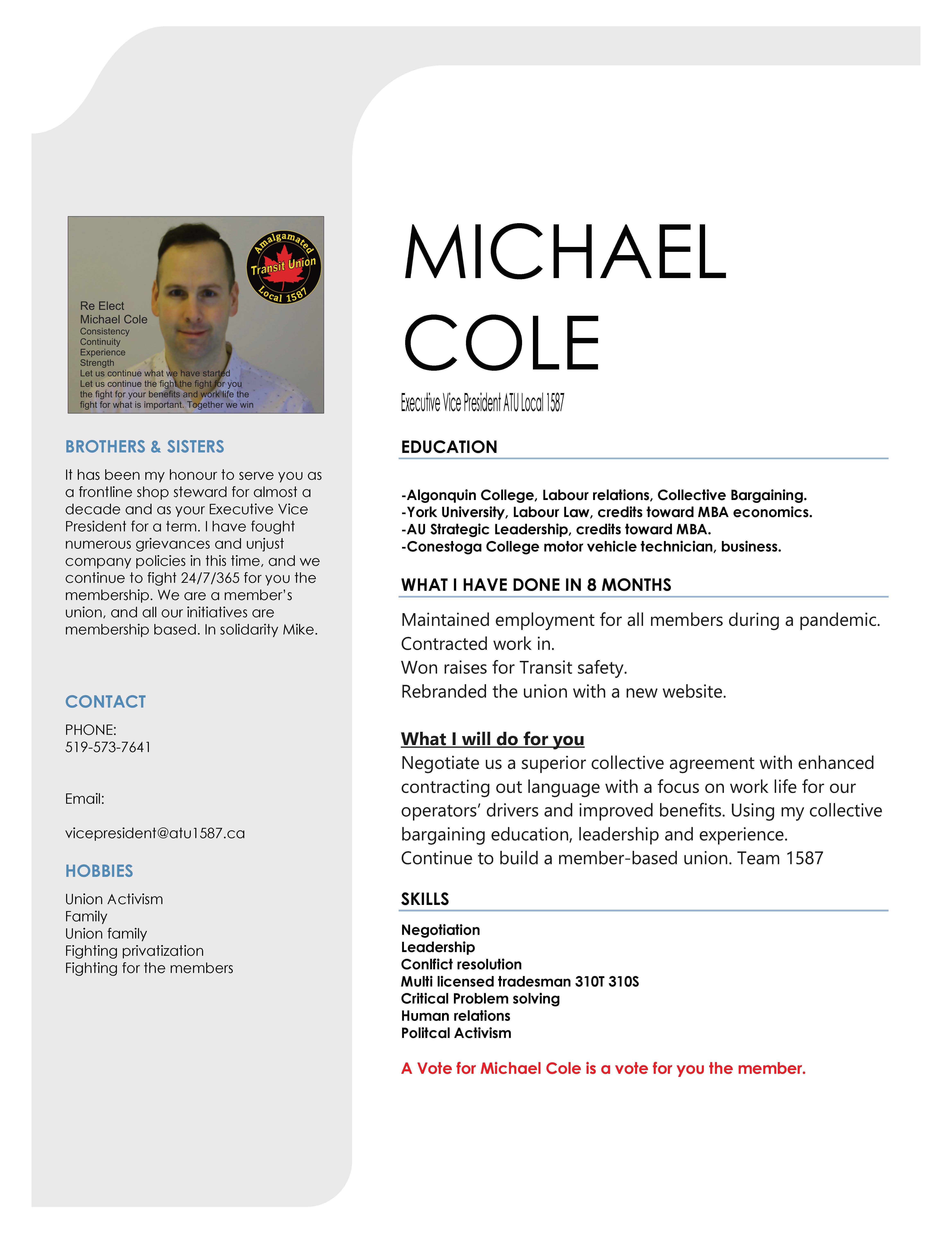 Michael Cole